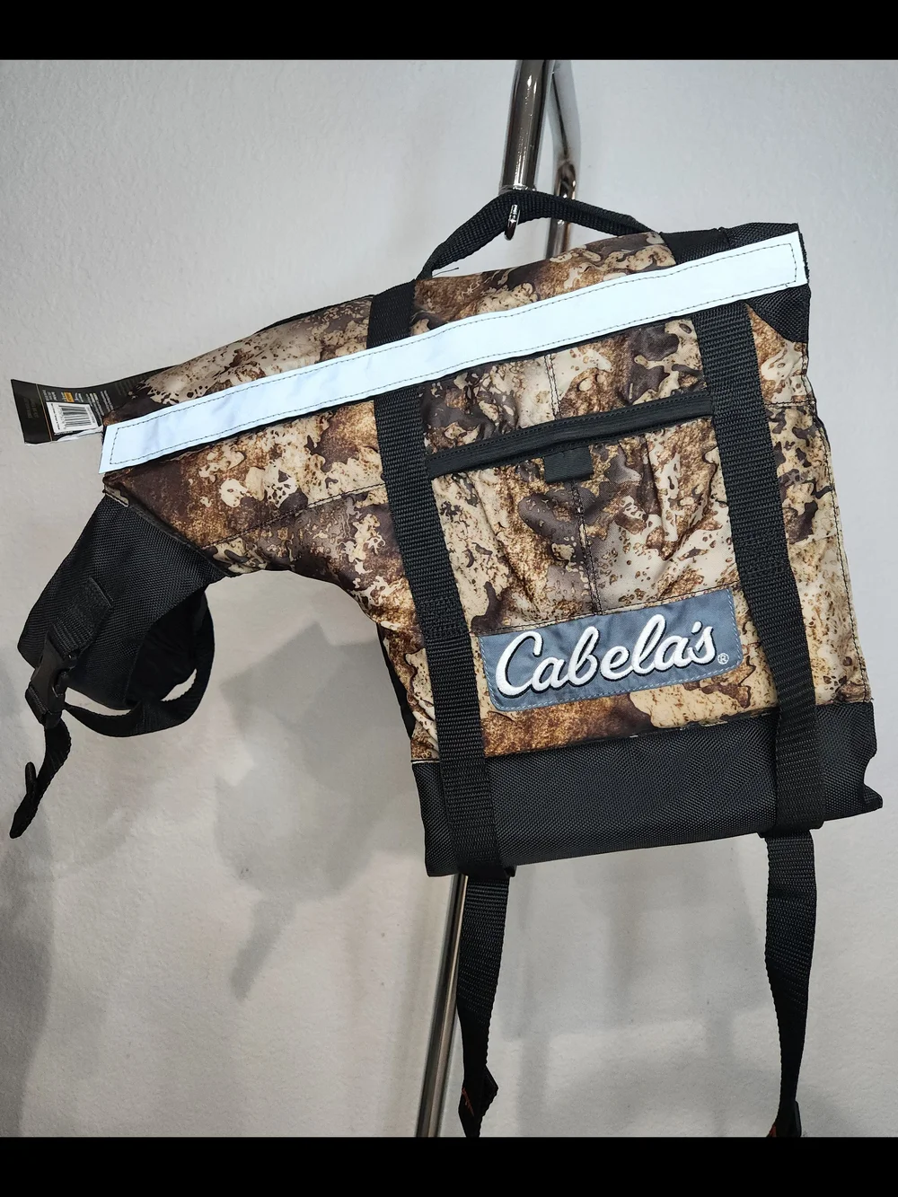 Cabela's Brown Camo Dogs Life Jacket Vest